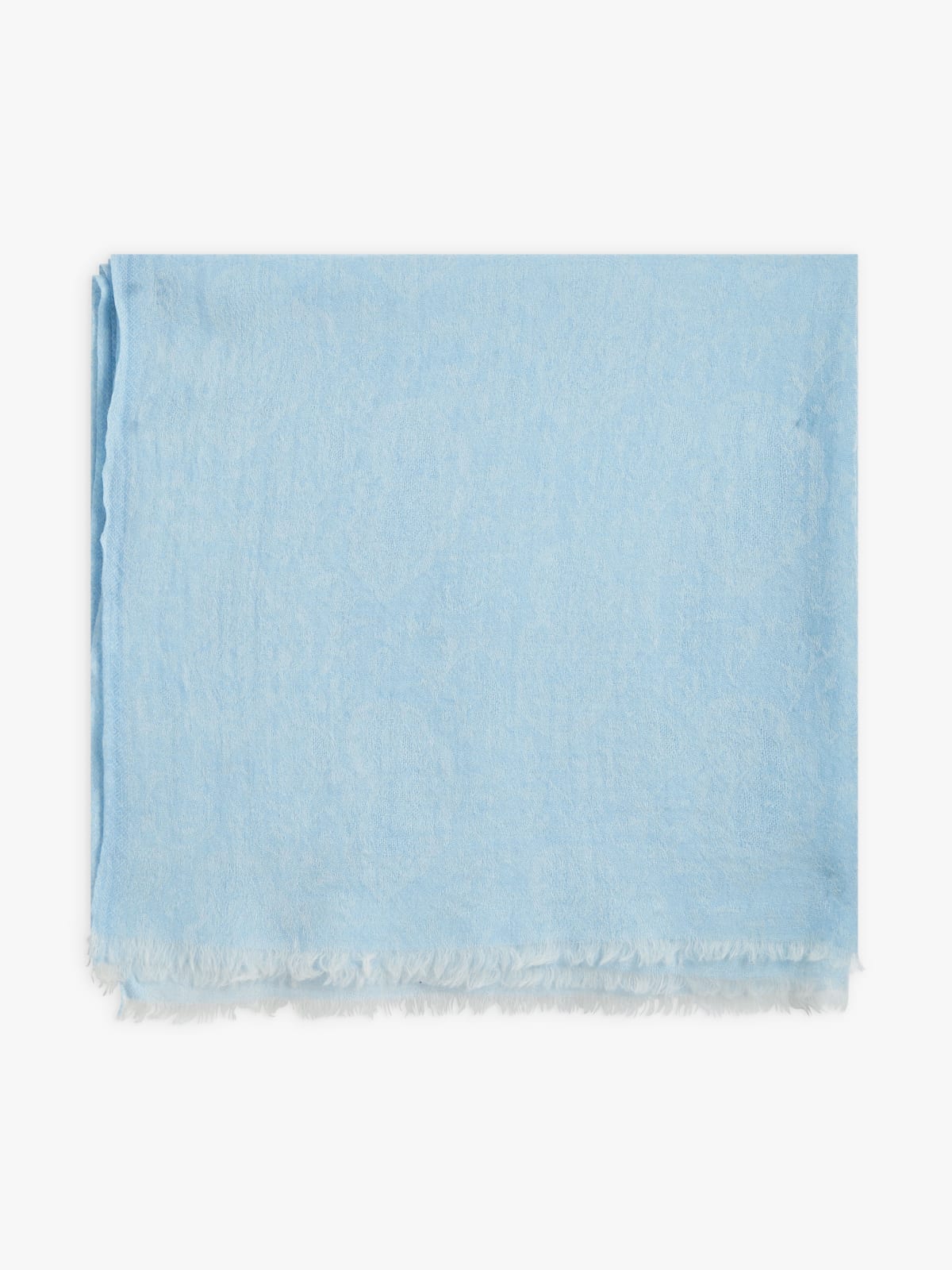 blue wool Safiha scarf