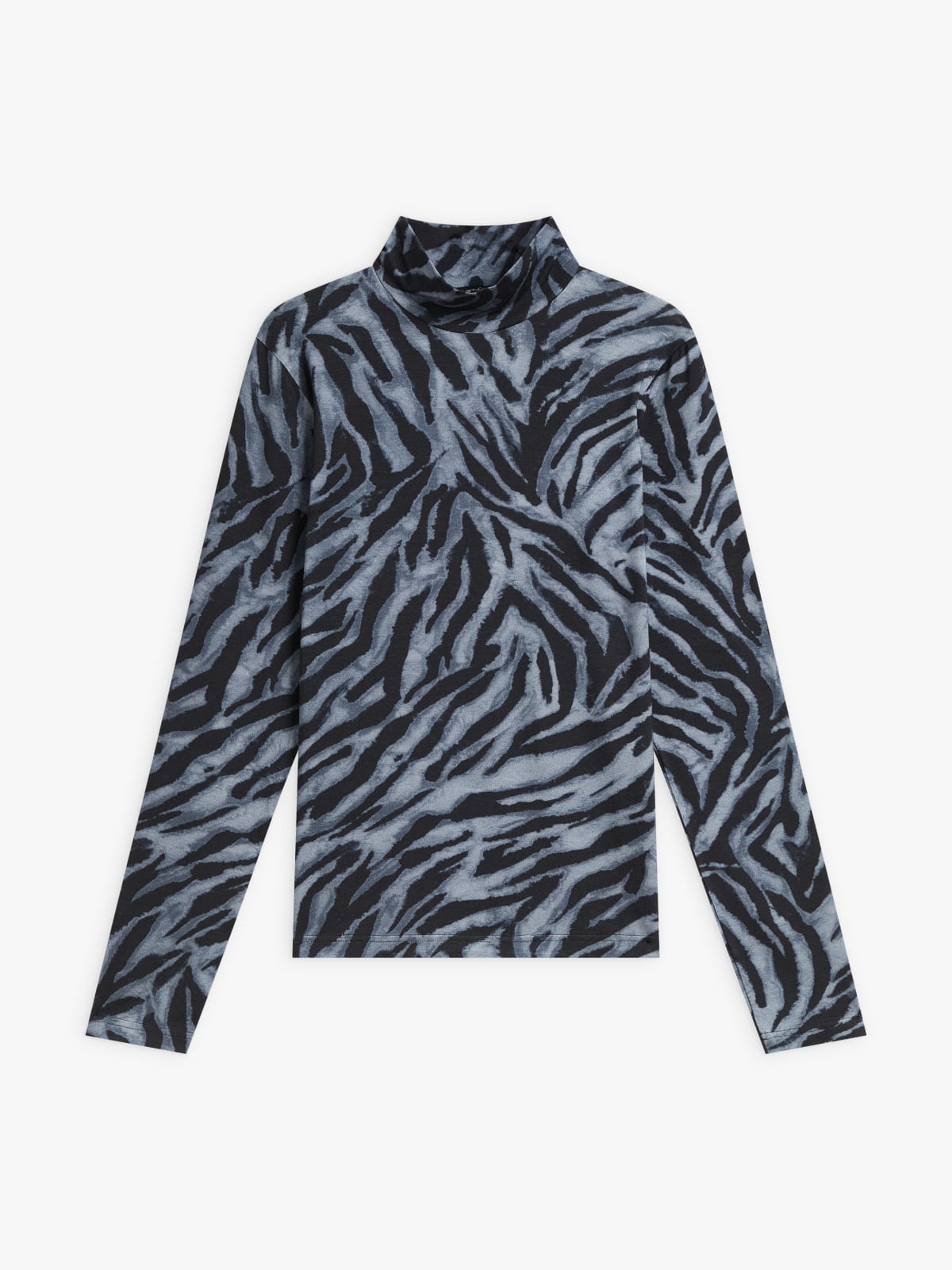 grey jersey zebra print Vian t-shirt