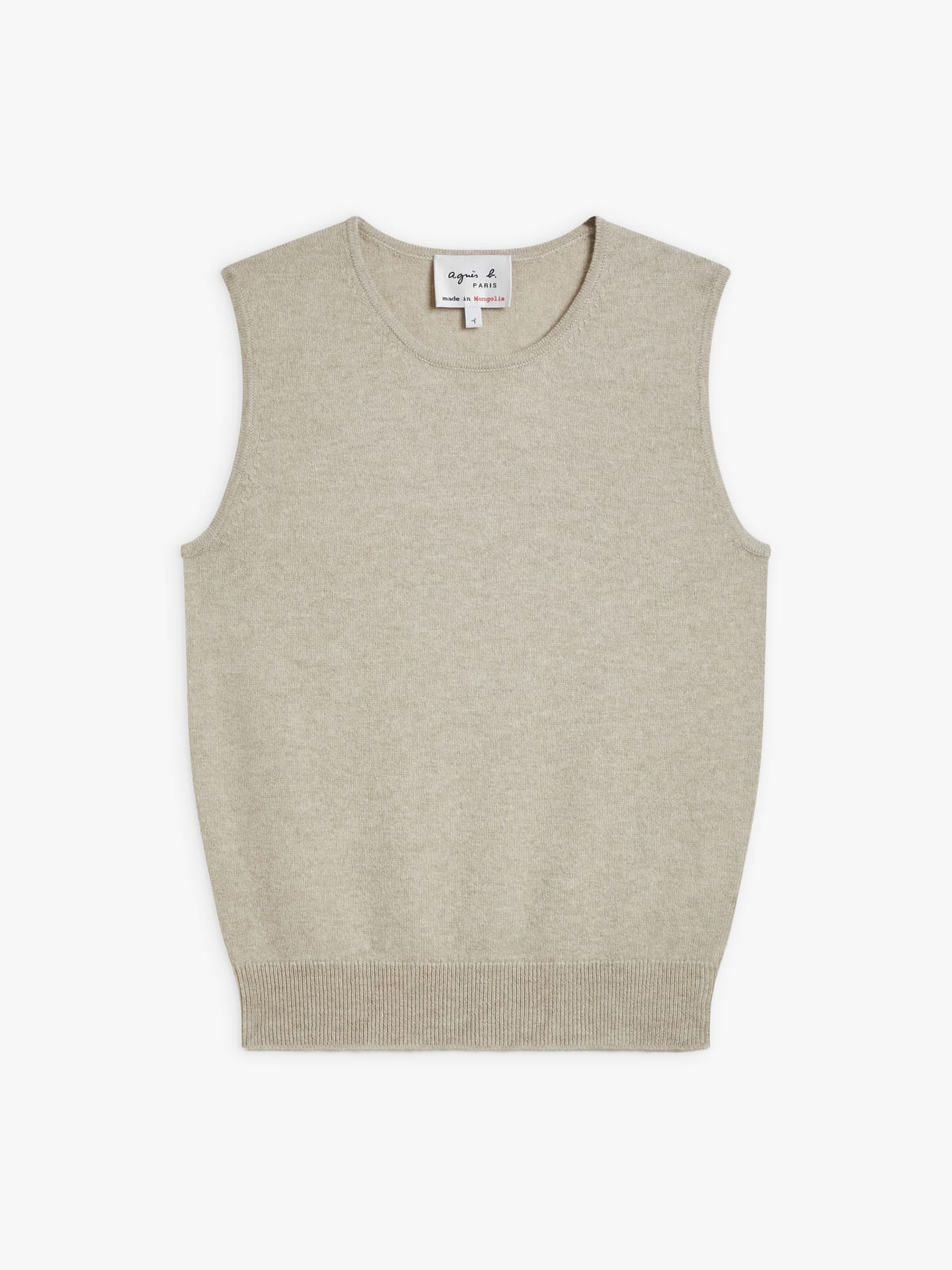 beige cashmere jersey Dublin jumper