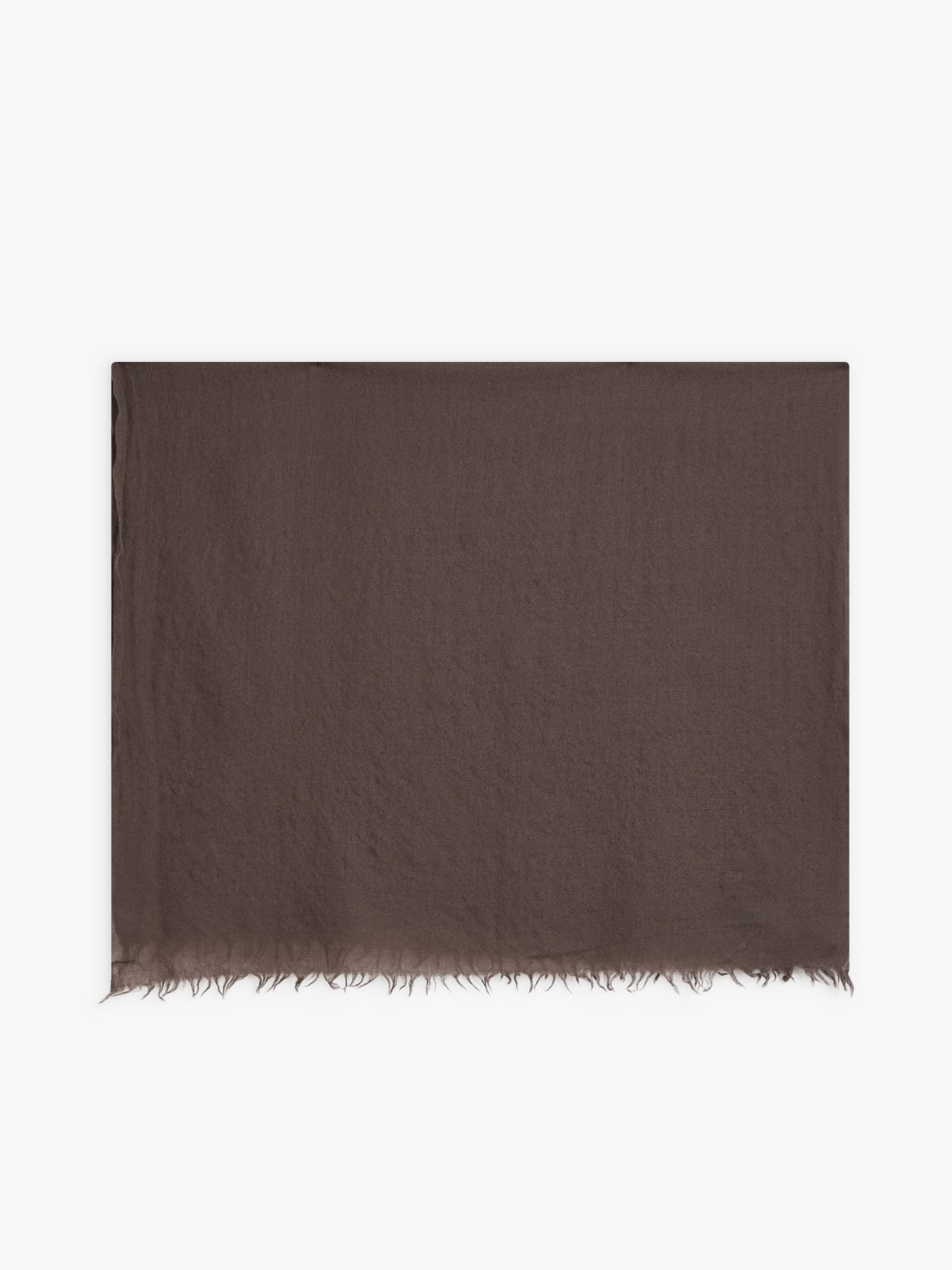 brown wool Eden scarf