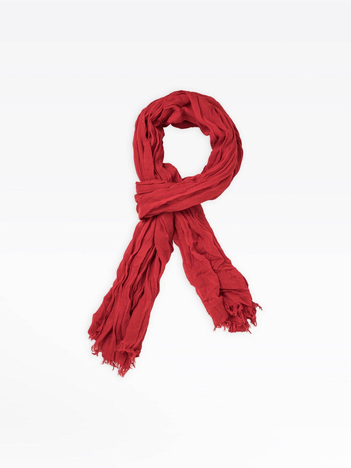 red cotton scarf to fight AIDS