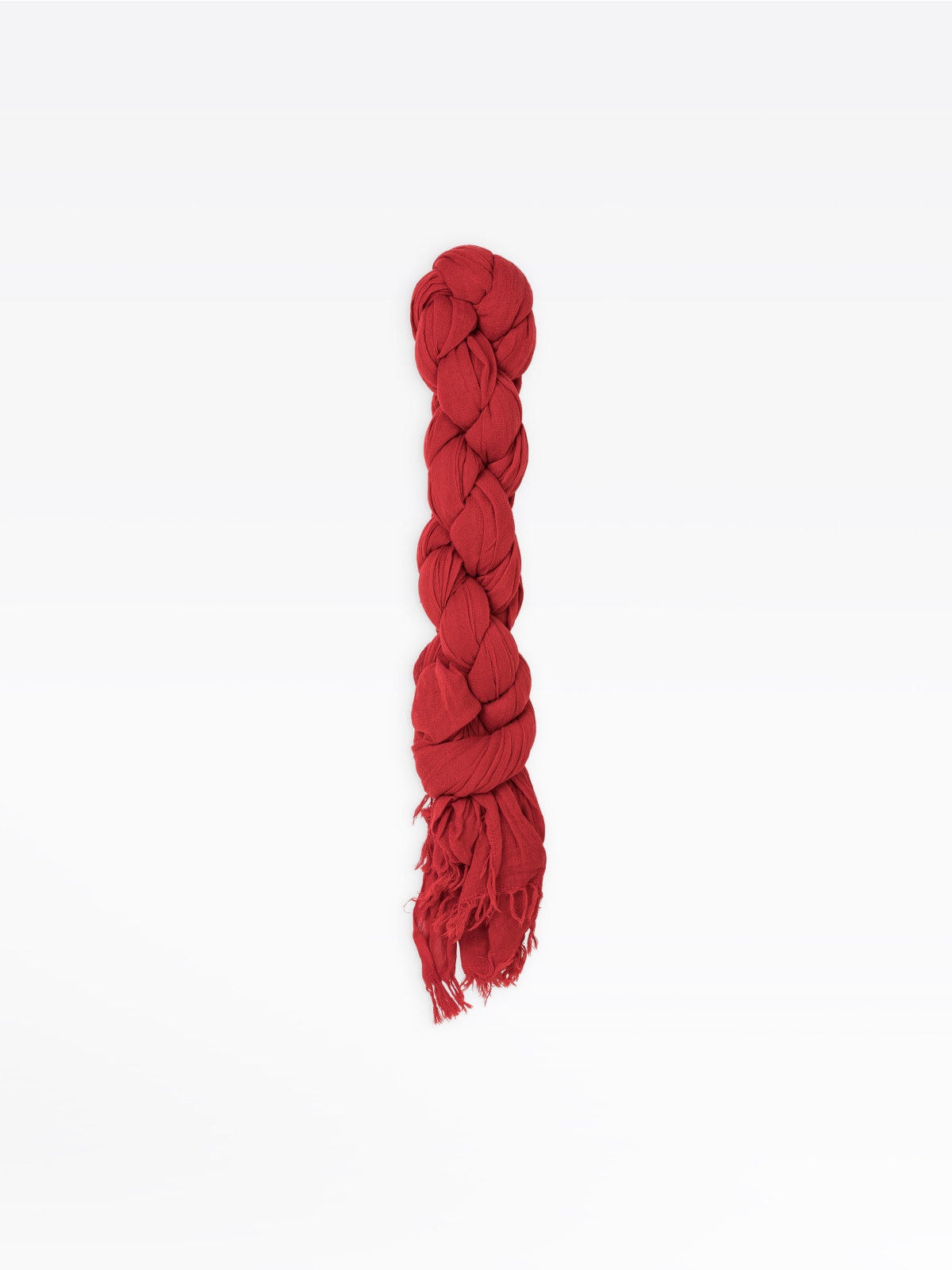 red cotton scarf to fight AIDS