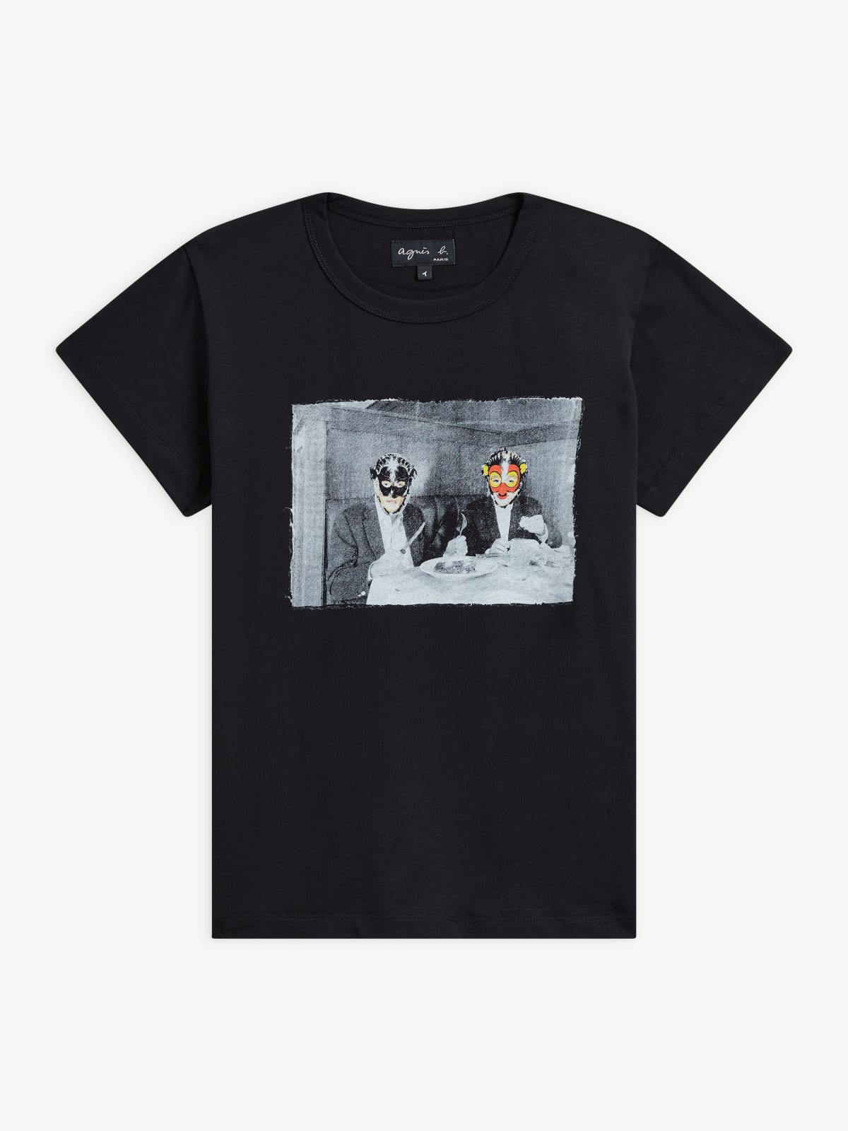 black cotton Brando t-shirt artist Jim Jarmusch