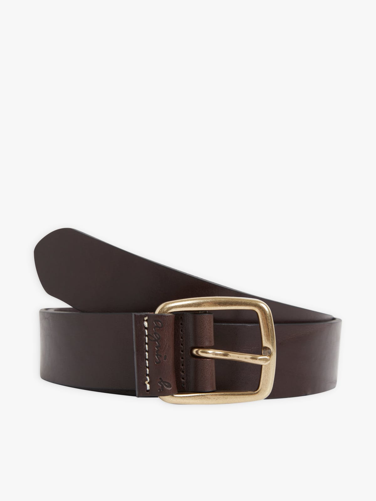 brown leather Pablo belt