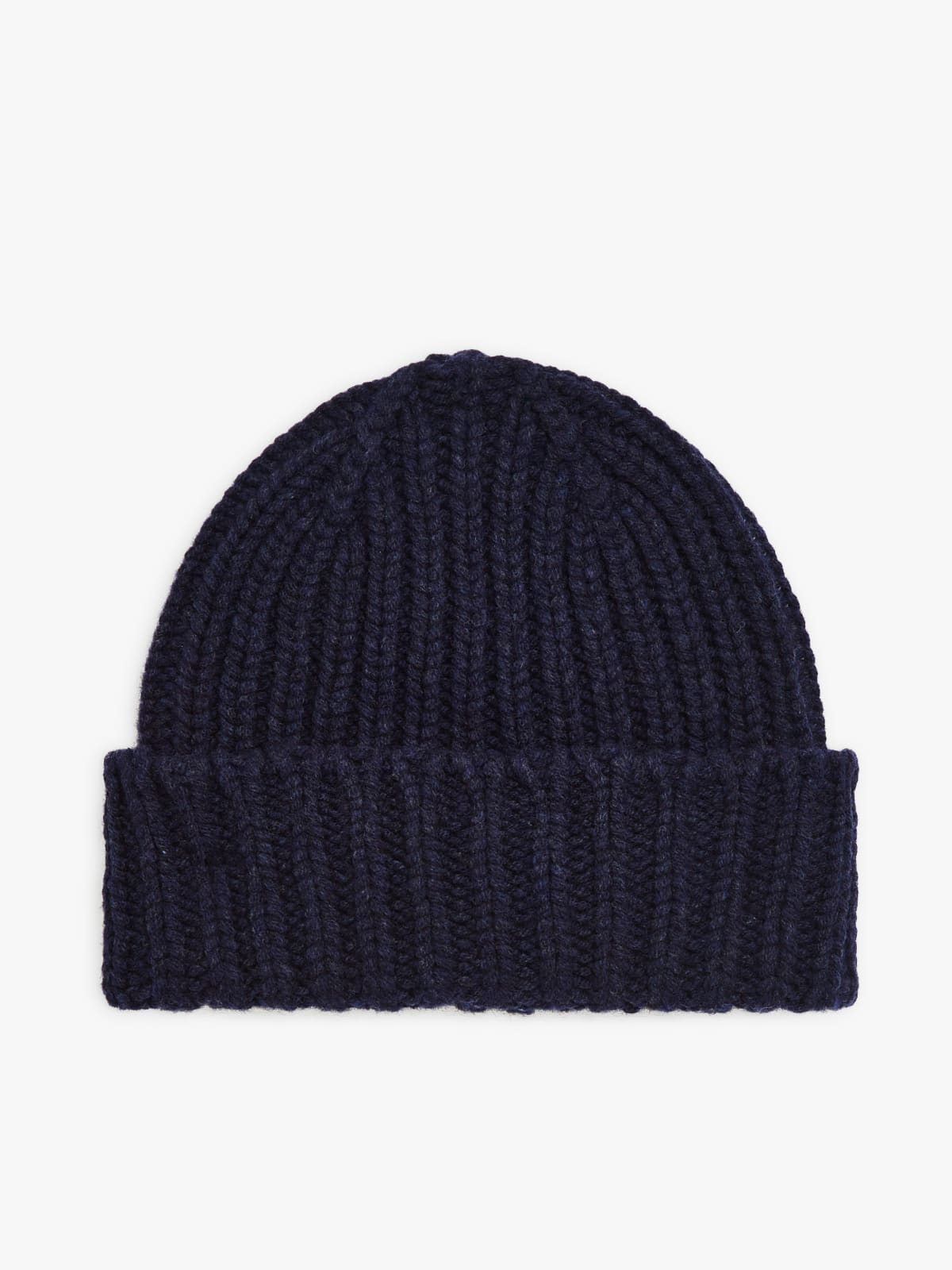 blue wool Scott beanie