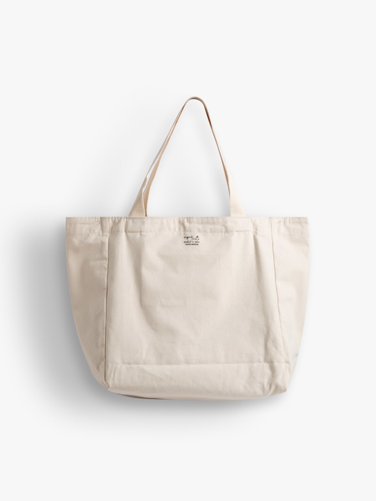 ecru cotton Tara photo Tara tote bag