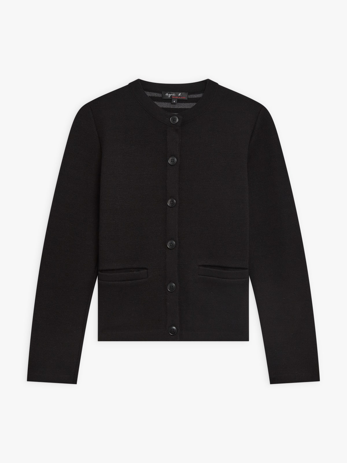 black merino wool Coco jacket