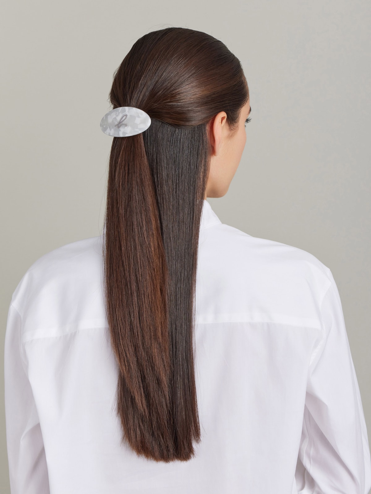 white Annie hair clip