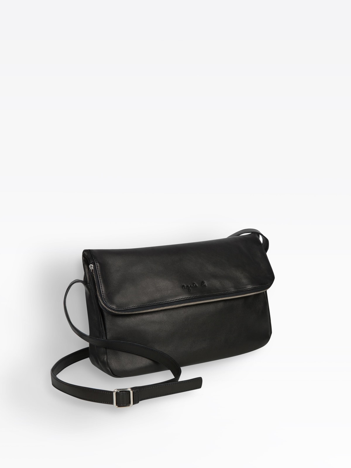 black leather Amelia bag