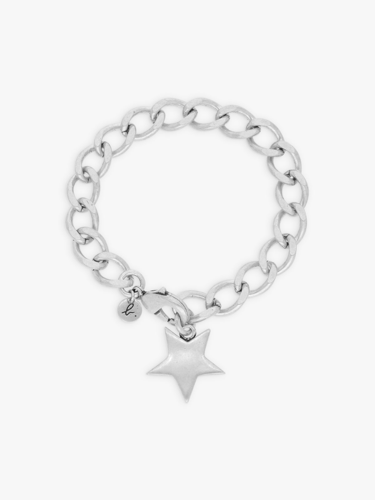 brass chain Star bracelet