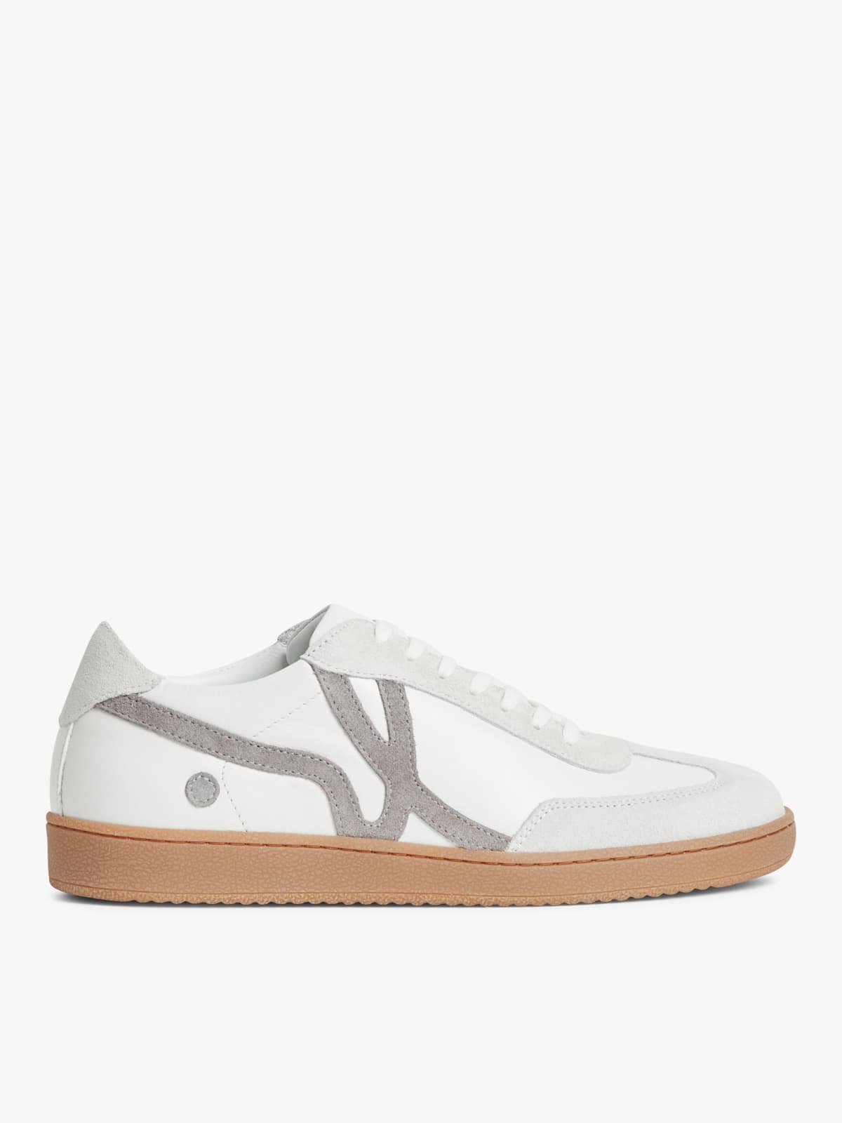 b. long plonge lambskin sneakers