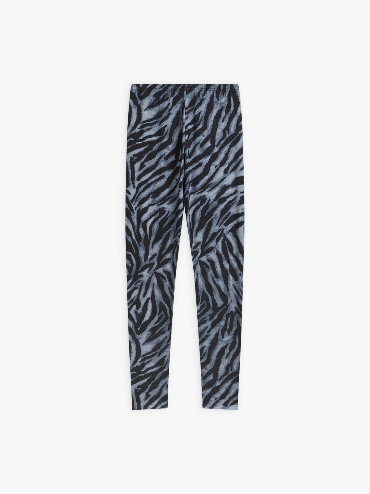 grey jersey zebra print Jericho trousers