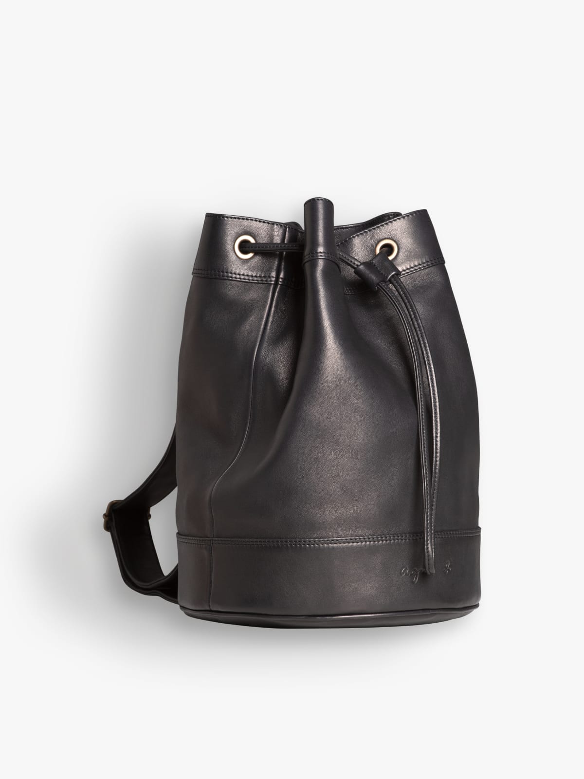 small Baluchon bag in black lambskin