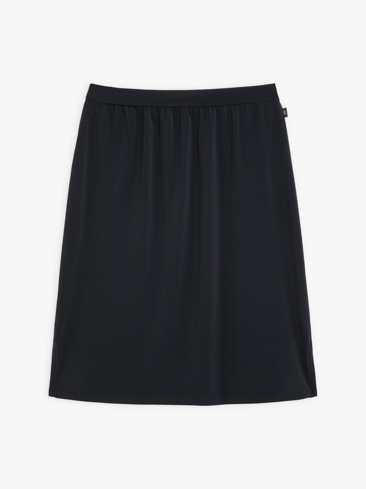 black underskirt