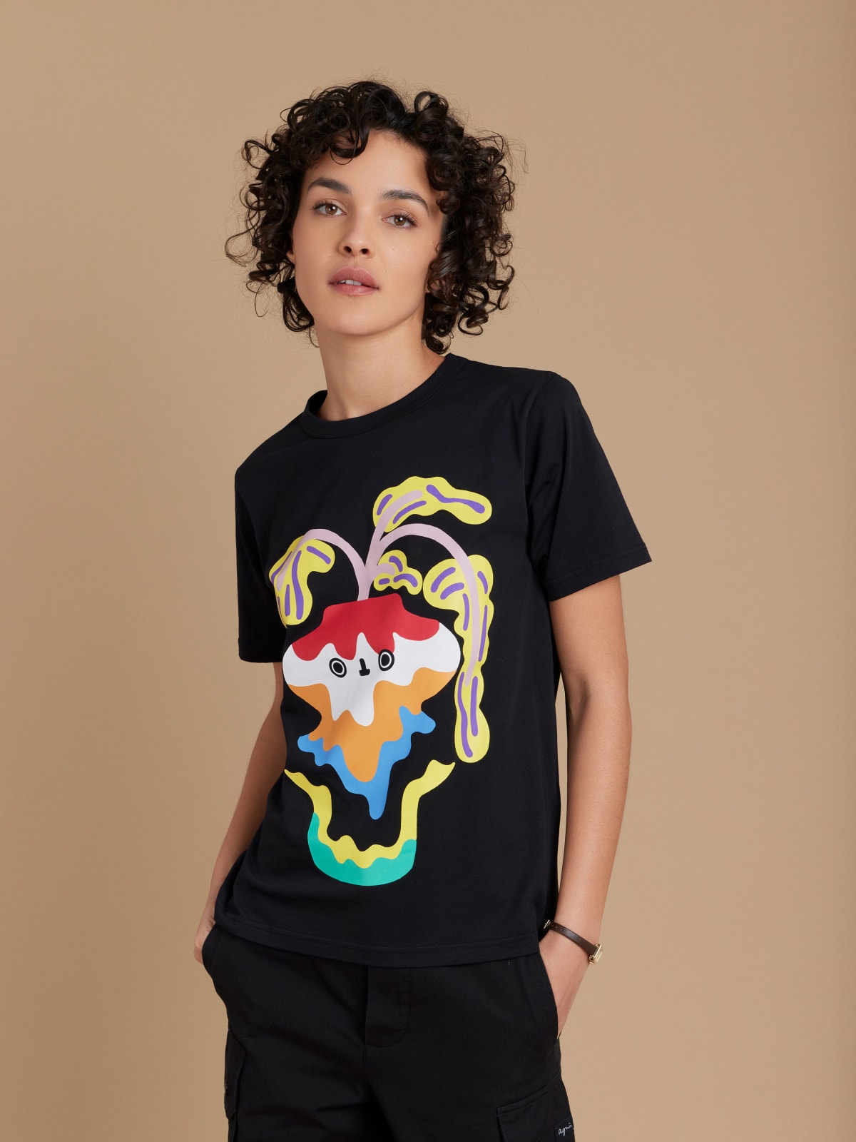 black Le Mixte t-shirt artist Zoie Lam