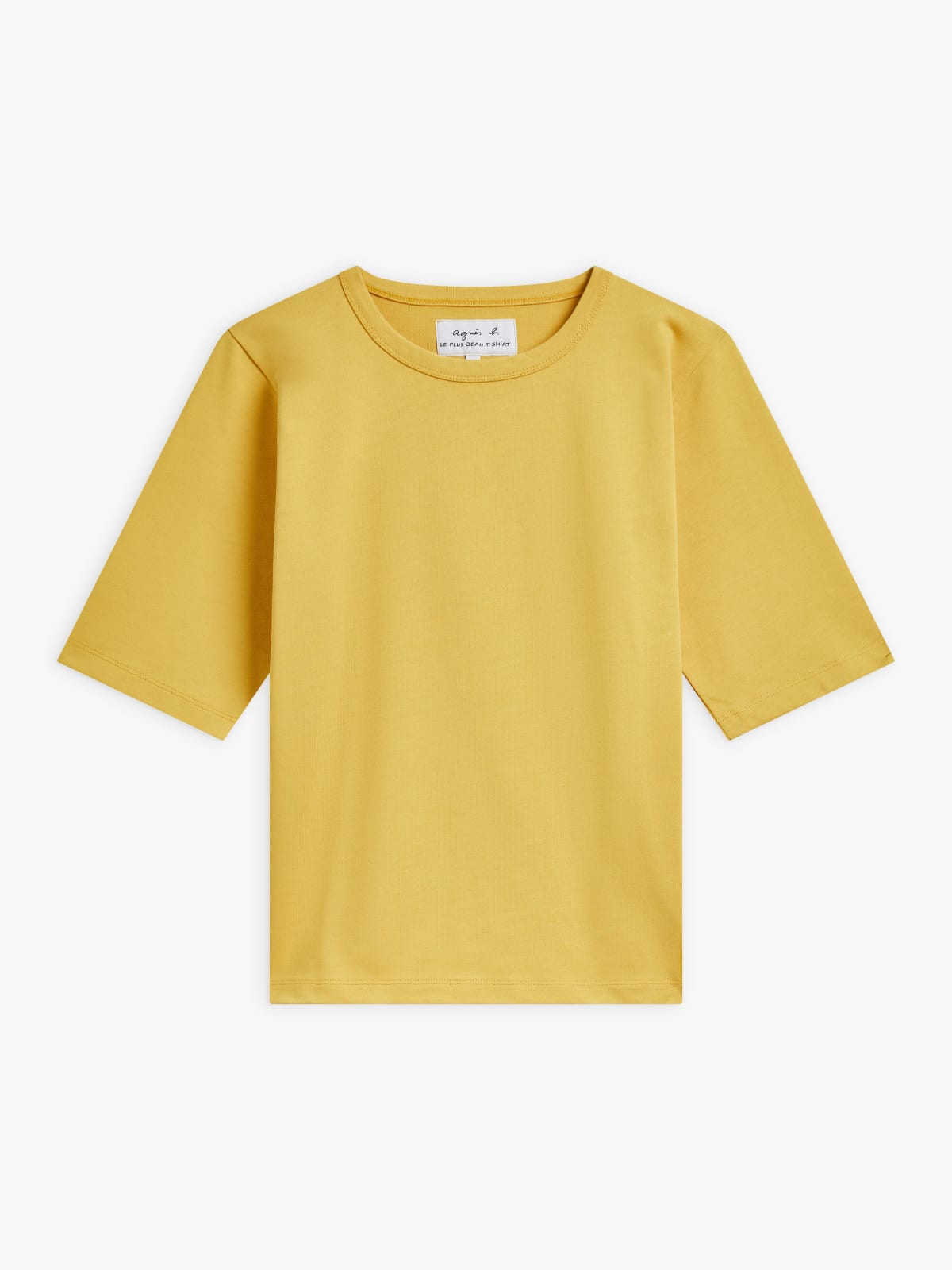 yellow cotton Brando t-shirt