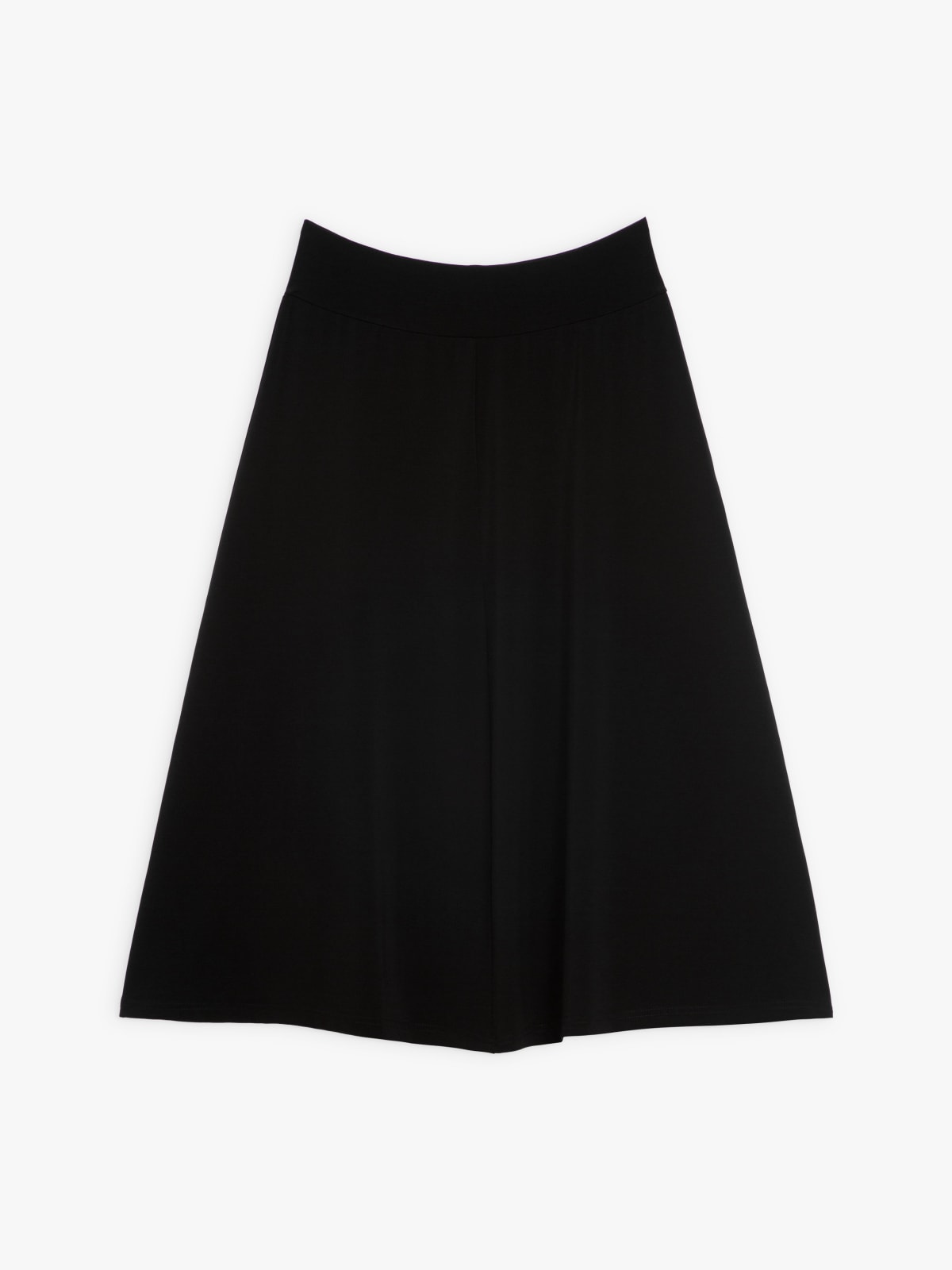 black crêpe jersey Brazil skirt