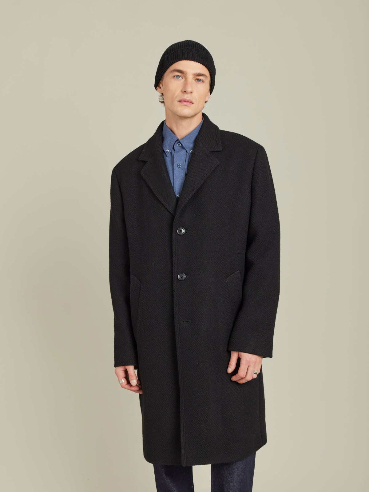 black New North coat 