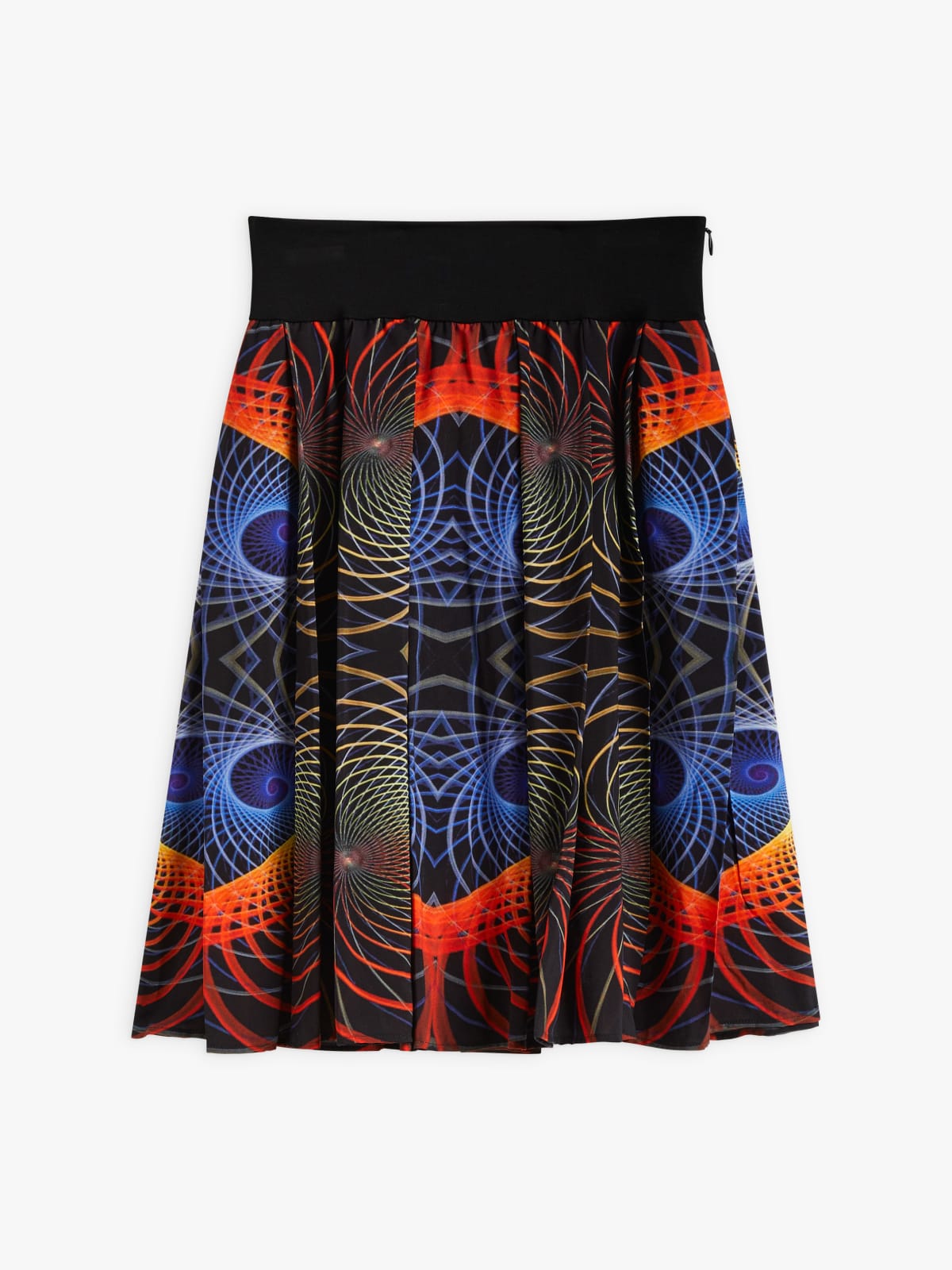 viscose printed Ikon skirt