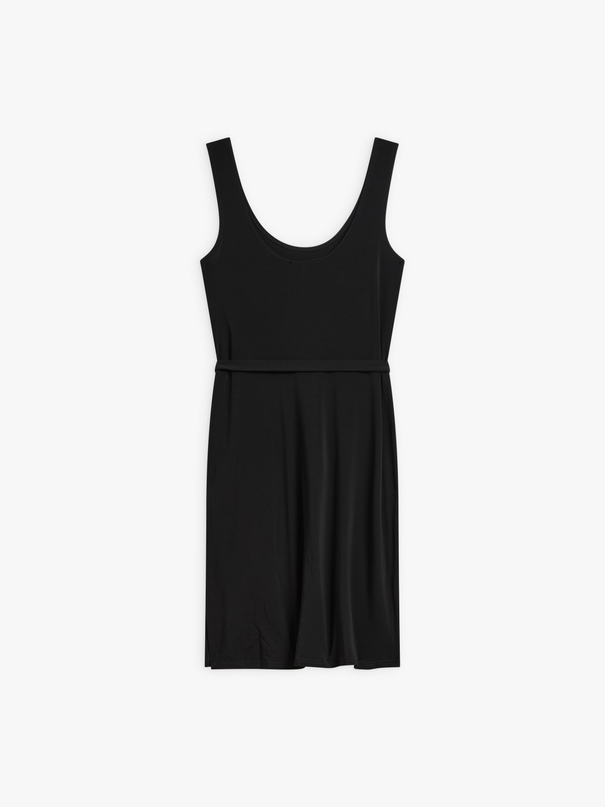 black tie-belt Popy dress