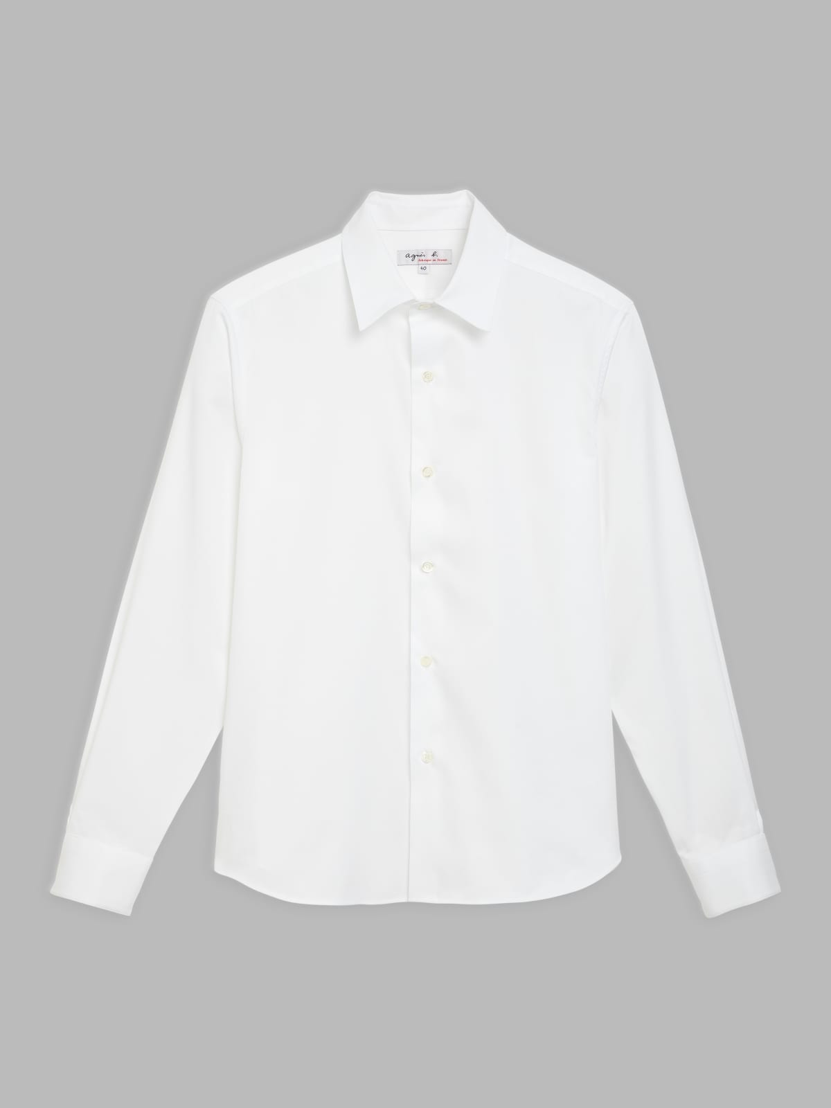 white cotton serge Tom shirt