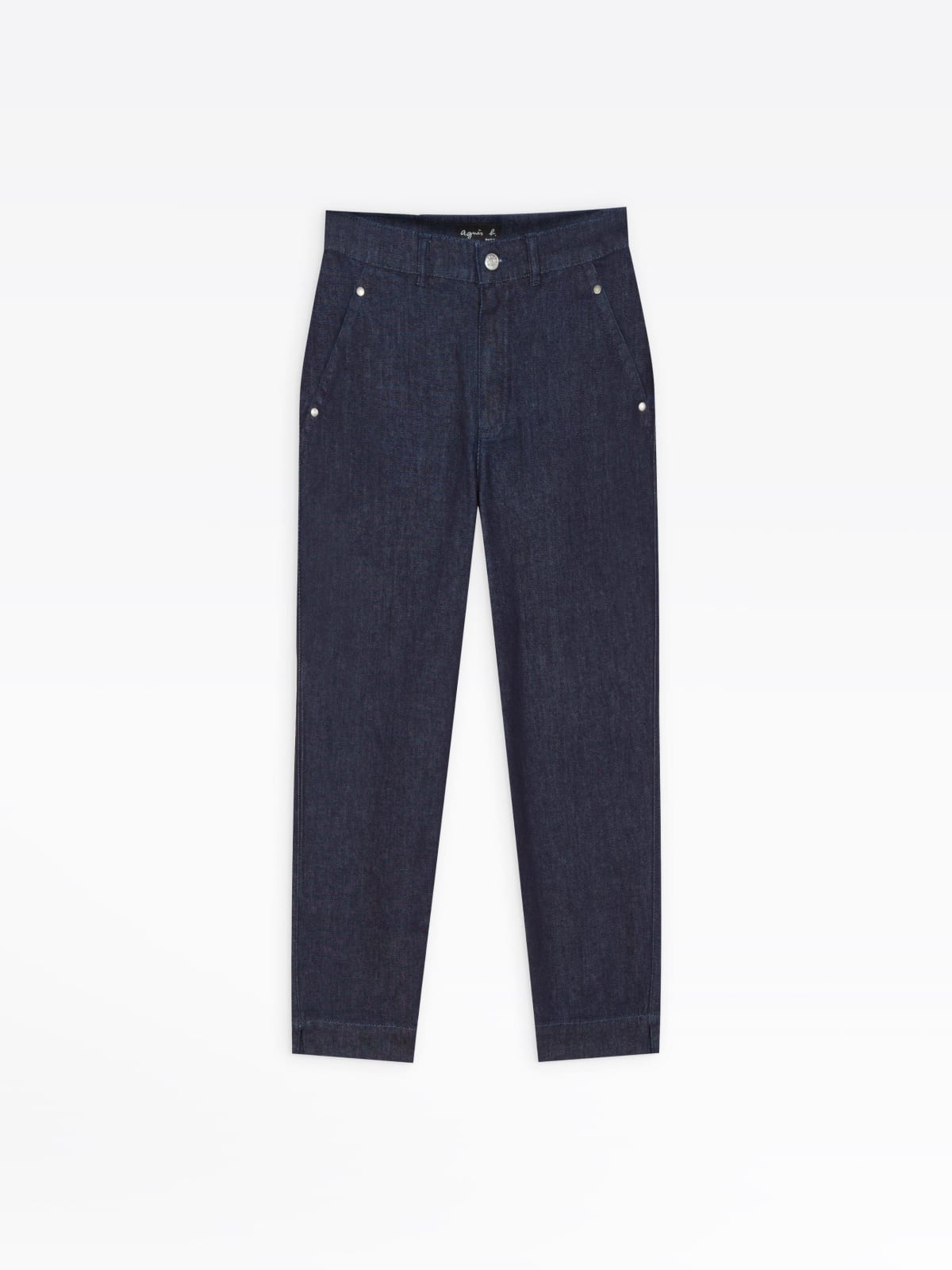 blue 7/8-length Marilyn jeans