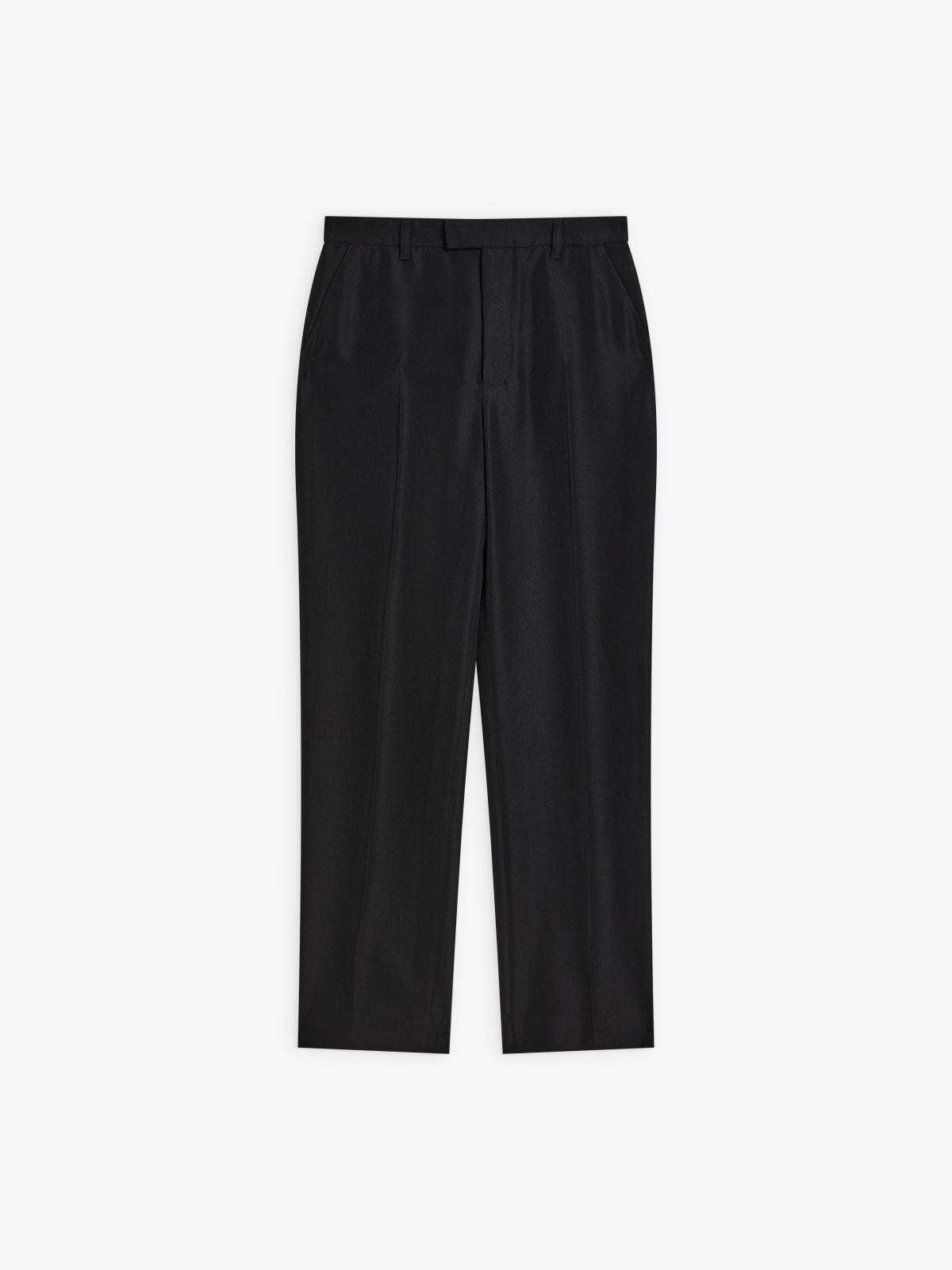 black polyester Ameline trousers