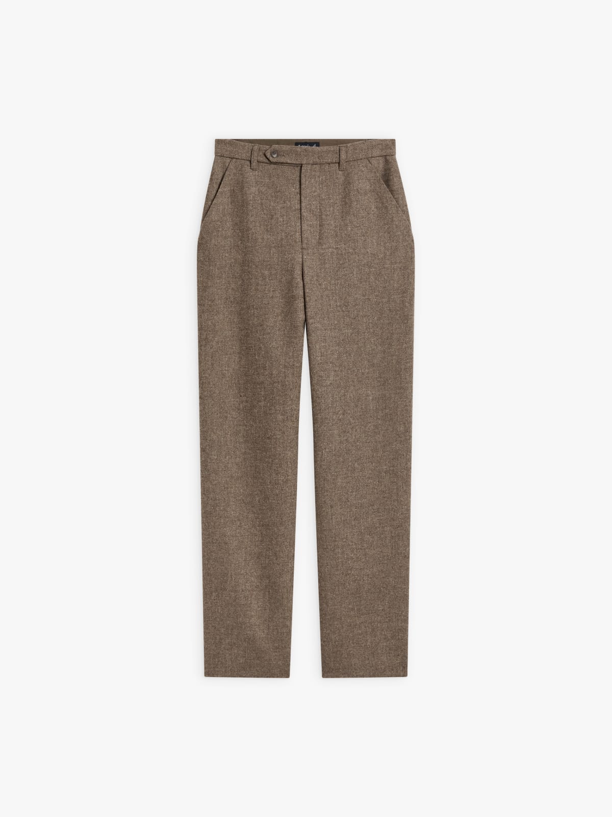 brown shetland wool Boy trousers